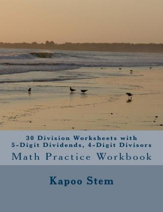 Libro 30 Division Worksheets With 5-digit Dividends, 4-di...