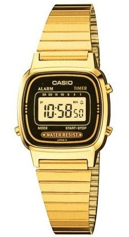 Relógio Casio Feminino Retro La670wga-1df Vintage