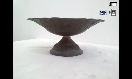 Centro De Mesa En Metal (Usado)