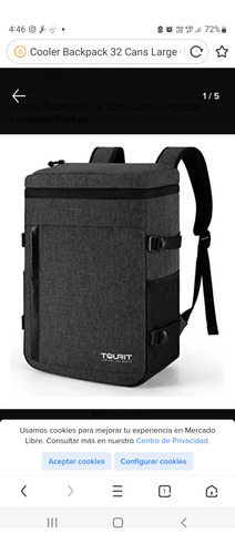 Mochila Térmica Tourit (28 Latas)