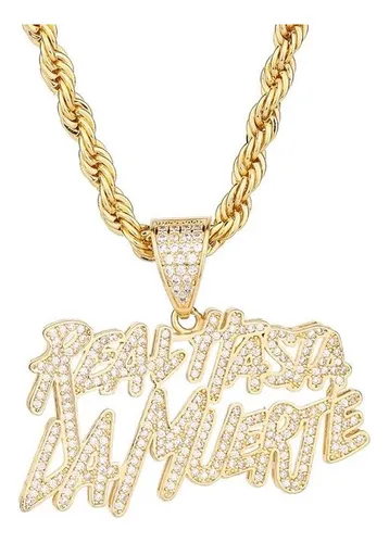 comprar Cadena Dije Real Hasta La Muerte Anuel Aa Trap Regeton