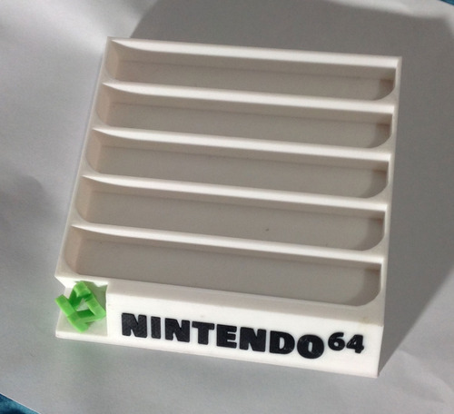 Stand Organizador Compatible Con Juegos Nintendo 64 N64 3d