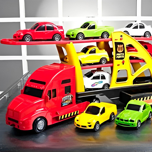 Mini Stork Truck Children's Strong Fleet, Home Play, color rojo, personaje de camión cigüeña