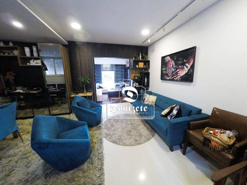 Imagem 2 de 10 de Apartamento Com 3 Dormitórios À Venda, 140 M² Por R$ 900.000,00 - Jardim Bela Vista - Santo André/sp - Ap4865