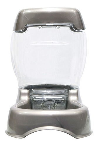 Imagen 4 de 4 de 2 Comedero Dispensador Doble Alimento Y Agua Perros Gatos