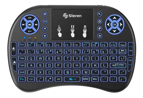 Control Mini Teclado Inalambrico Con Touchpad Para Smart Tv