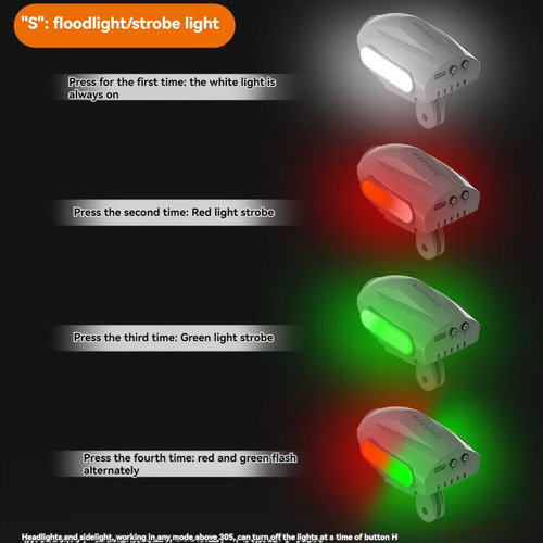 Para Para Accesorios De Luz De Vuelo Nocturno Avata 2 Drone