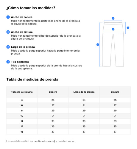 Exception -calza Int.peludo Mezclilla Flare Niña I24mpk-82-g