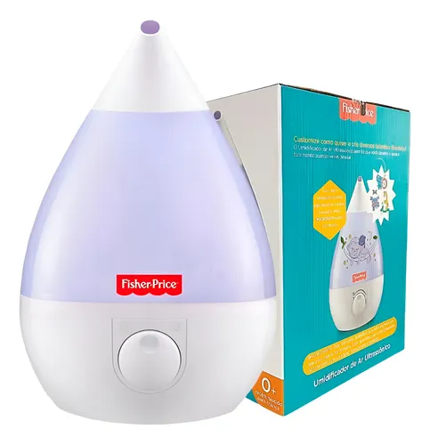 Umidificador De Ar Ultrassônico Fisher Price Hc115 Bivolt Branco ...