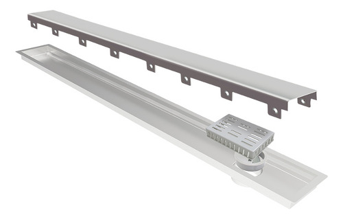 Ralo Linear Elleve Multimaster 277 100cm Com Tampa Inox