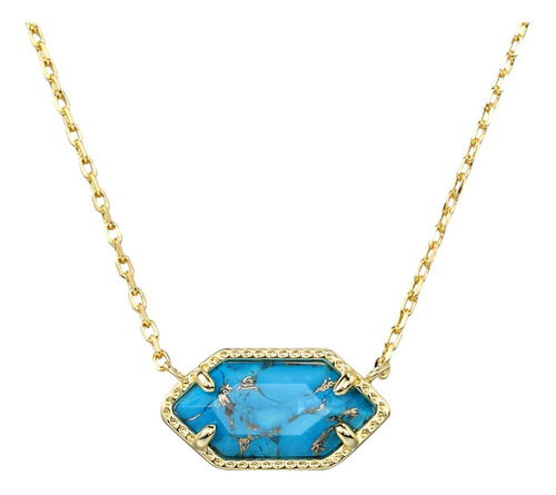 Caloo Teemoo Collares Para Mujer ' Cadena Chapada En Oro De 