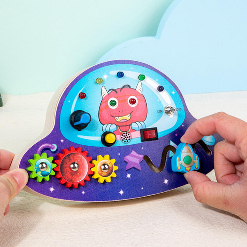 Tablero De Actividades Iluminado Para Niños Pequeños -