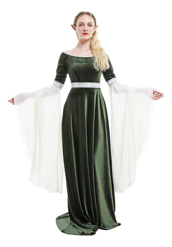 Disfraz Medieval De Daizbella, Vestido Medieval Para Mujer, 