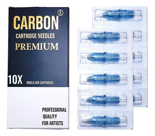 Cartuchos Premium P/pen Agujas Tatuar Cartridge 10u Tattoo