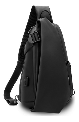 Kingslong Mochila Tipo Bandolera Hombre Con Puerto Carga Usb