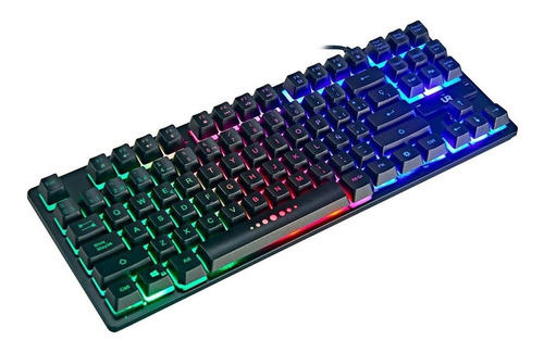 Teclado Gamer Waterproof Retroiluminado Rgb Urbano