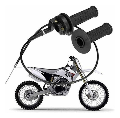Kit De Acelerador Moto Atv / Pit Bike (puños+ Carro+ Cable)