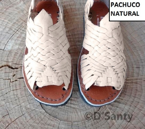 D' Santy Huaraches Pachuco Natural