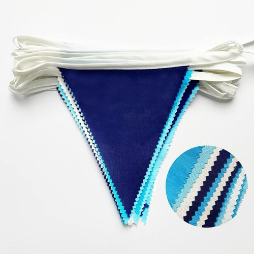 Nuevo Bandera Triangular De Algodón Con Adornos De Fiesta