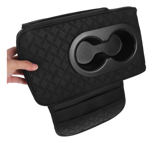 Caja Organizadora Para Reposabrazos De Coche Con Portavasos