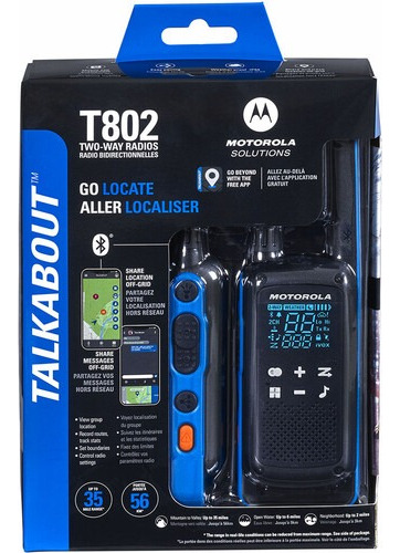 Radios Motorola T802 22 Canales Bluetooth Factura Hasta 50km