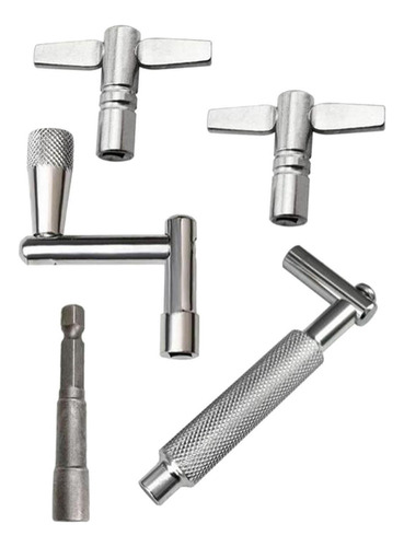 _ 5x Teclas De Tambor De Metal Z Piezas De Afinación De