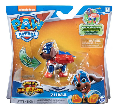 Figuras Paw Patrol Mighty Pups Super Paws Colección Completa