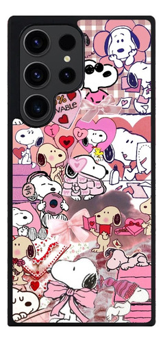 Funda Protector Para Samsung Snoopy Personaje Rosa Girls Samsung S9 Plus