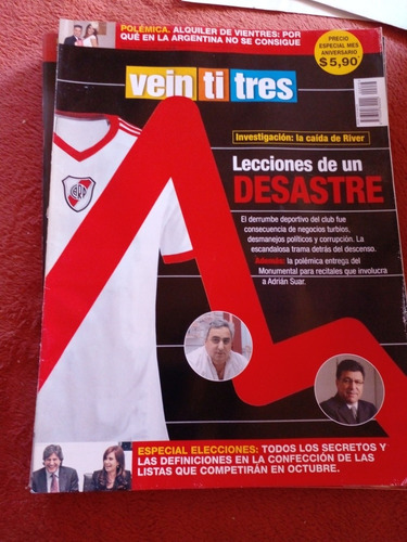 Revista Veintitrés River 29 6 2011 N678