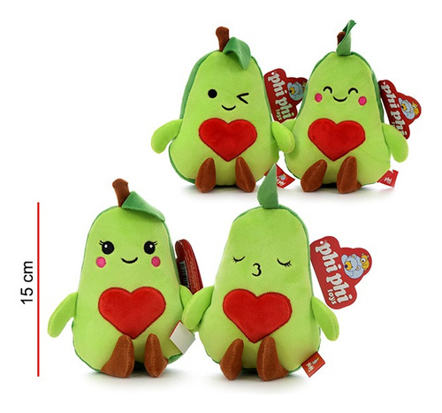 Peluche Spandex Palta Con Corazon 15cm - Phi Phi Toys