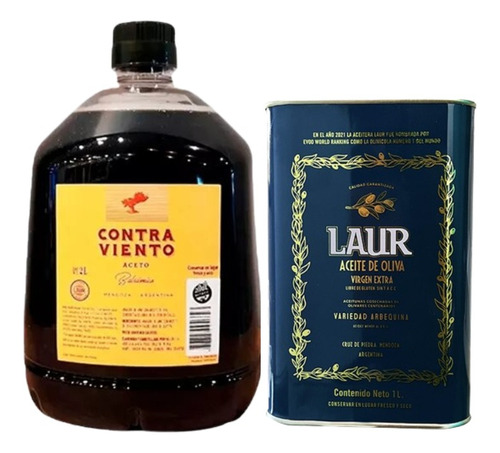 Combo Laur Aceto Balsámico + Aceite De Oliva 100% Arbequina 