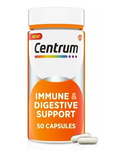 Centrum Inmunidad & Digestión Con Mezclas Botánicas 50 Caps