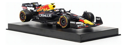 Burago Redbull Rb18 #11 Sergio Pérez F1 Fórmula Coche 1:43 Color Negro