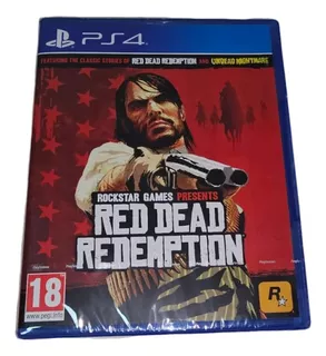 Red Dead Redemption 1 Ps4 Europeu Lacrado
