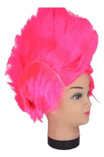 Peluca Para Cotillón Fiestas Estilo Punk Varios Colores