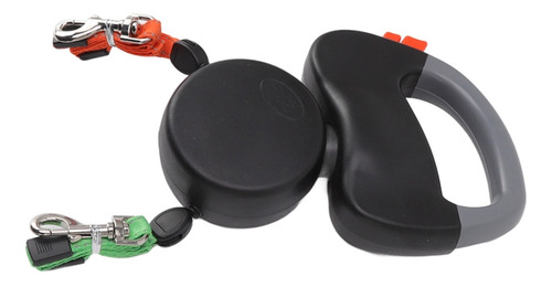 3 M Doble Correa Para Mascotas Retráctil Cuerda Automática P