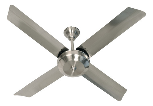 Ventilador De Techo Severbon Vtm 420 Pp 4 Palas Gris