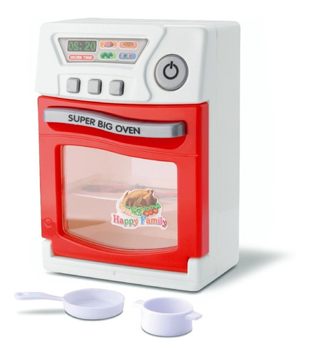 Forninho Cozinha Infantil Fogão Happy House - Samba Toys