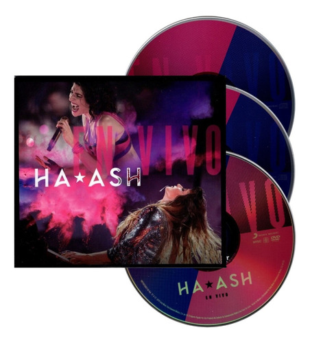 Ha Ash - En Vivo - 2 Discos Cd + Dvd - (22 Canciones)