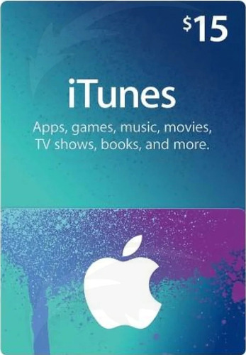 Tarjeta Apple & Itunes Store Gift Juegos Música Espacio (15)