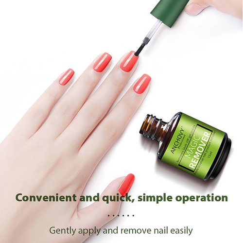 Removedor De G-elish Para Uñas, Quitaesmalte De 15 Ml Gel