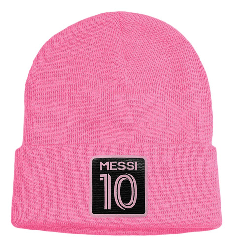 Gorro De Lana Messi 10 Inter De Miami Parche