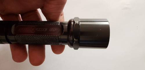 Lanterna Surefire 6p Tailcap Mcclicky Edcplus Bezel Antigo