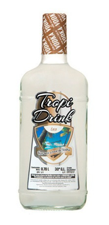 Vodka Licor Seco Tropi Drink Tree Pack 0,70l 30° Lf
