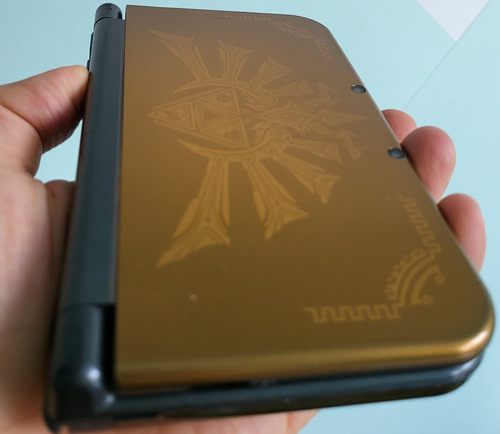 Nintendo New 3ds Xl Hyrule Edition En Excelente Estado