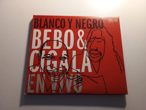Bebo & Cigala En Vivo - Blanco Y Negro Cd + Dvd