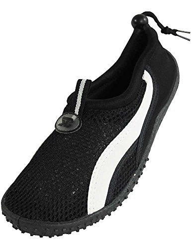 Starbay - Mujer Zapatos Deportivos De Agua Aqua Calcetín Neg