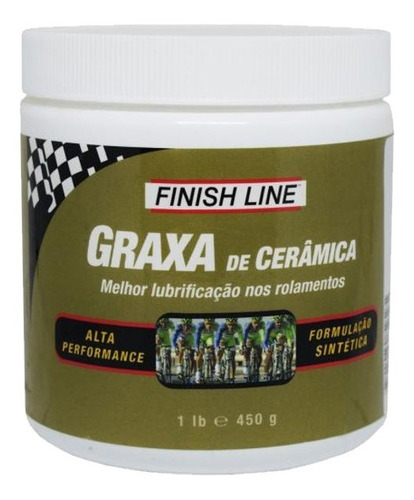 Graxa Finish Line Cerâmica Pote 450gr