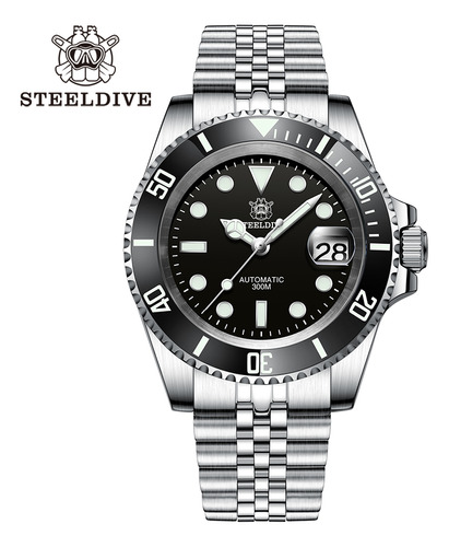 Steeldive Automático No Seiko Bulova Mido Citizen Rolex 