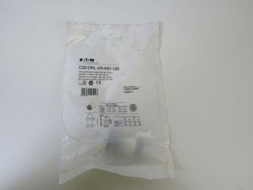 Eaton Nsb C22-drl-xr-k01-120 Pushbuttons Led 120v 1nc Ea Bbz